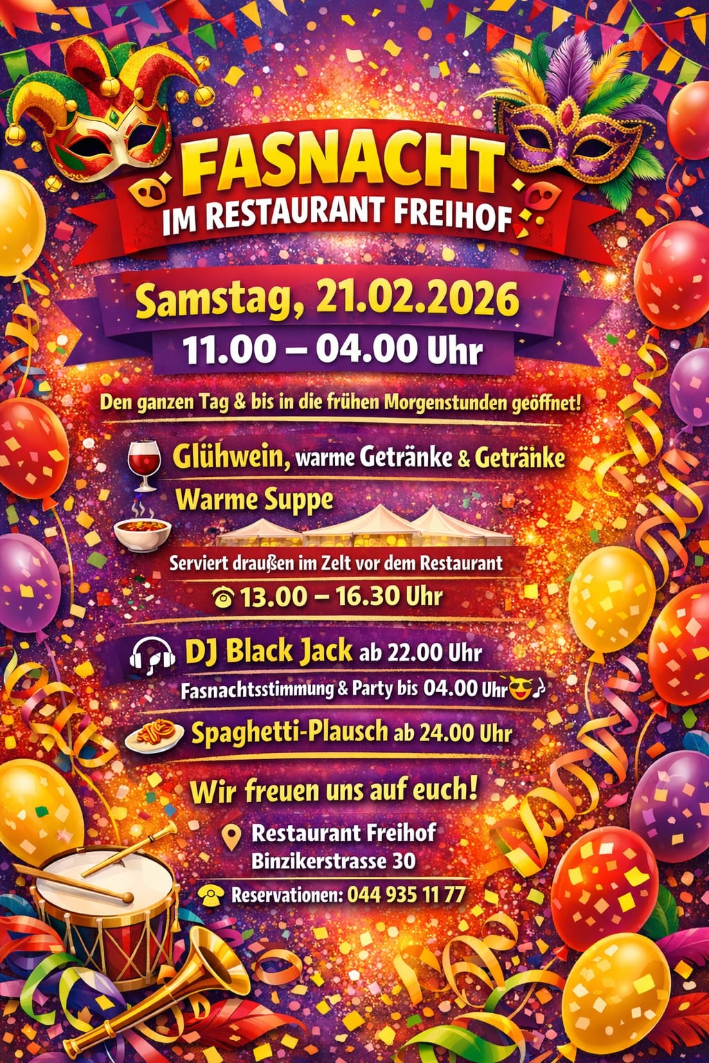 Fasnacht im Freihof